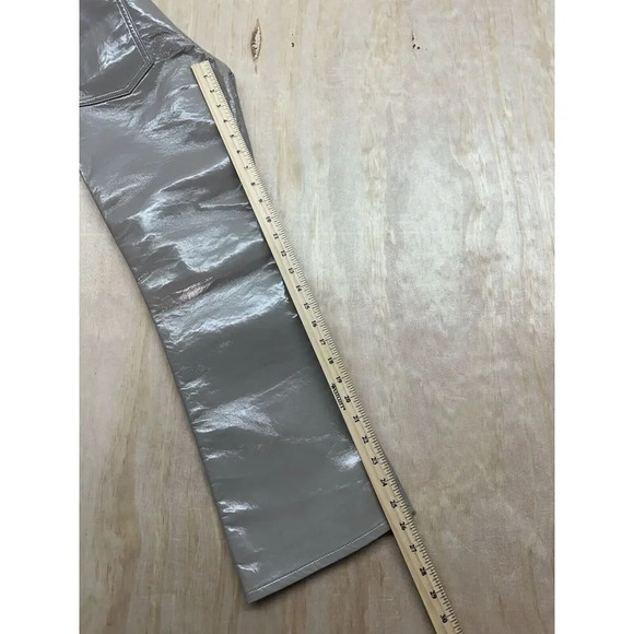 NWT Citizens Of Humanity Isola Cropped Boot Recycled Leather Tan Jeans Size 25 - Picture 7 of 9